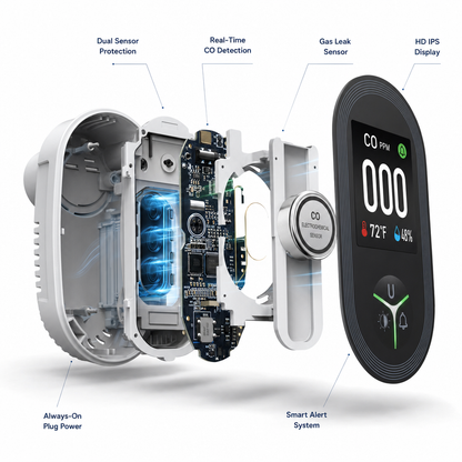 COGuard™ CO & gas detector