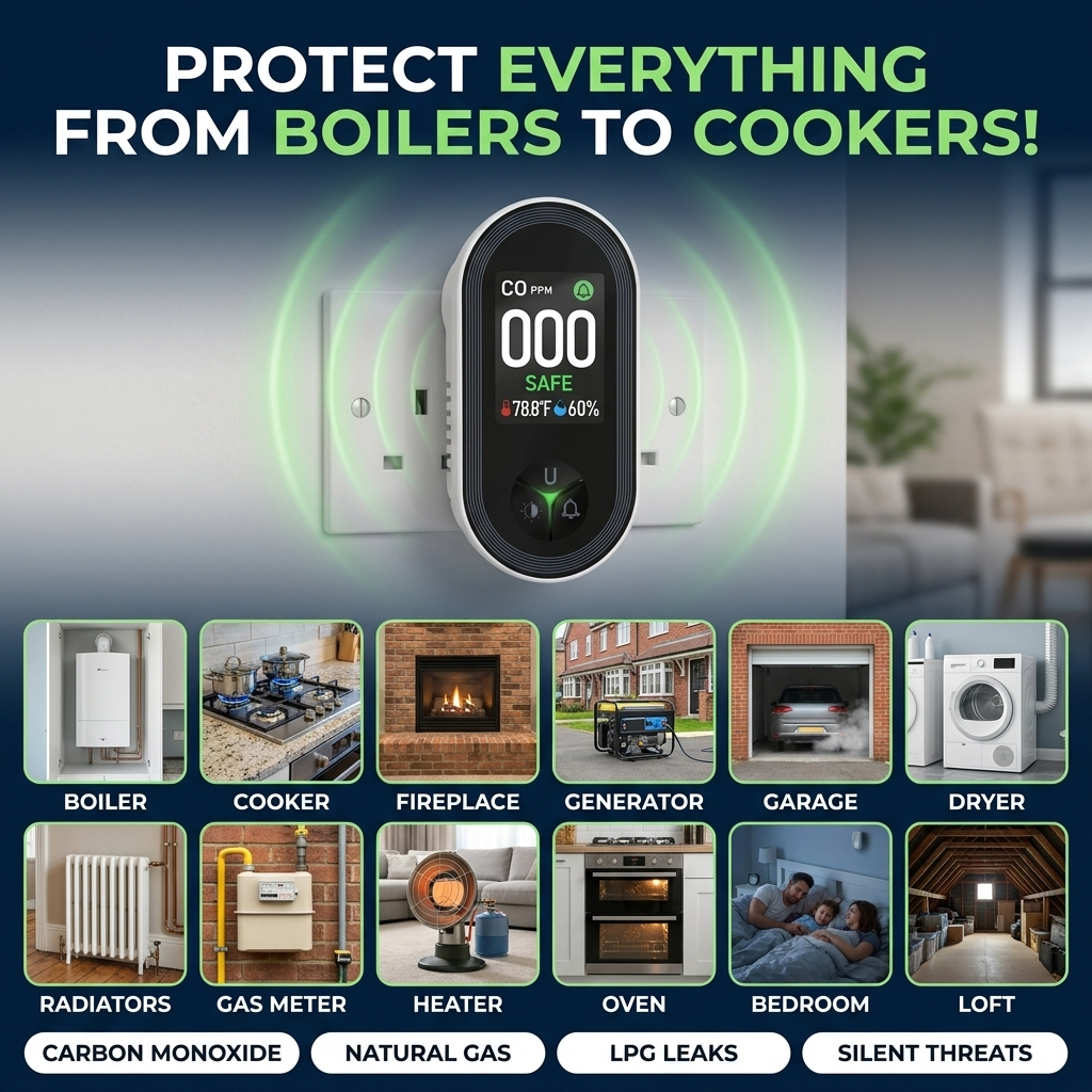 COGuard™ CO & gas detector